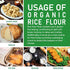 2 LB Jiva Organics Premium White Rice Flour Bag - Gluten Free, Non GMO