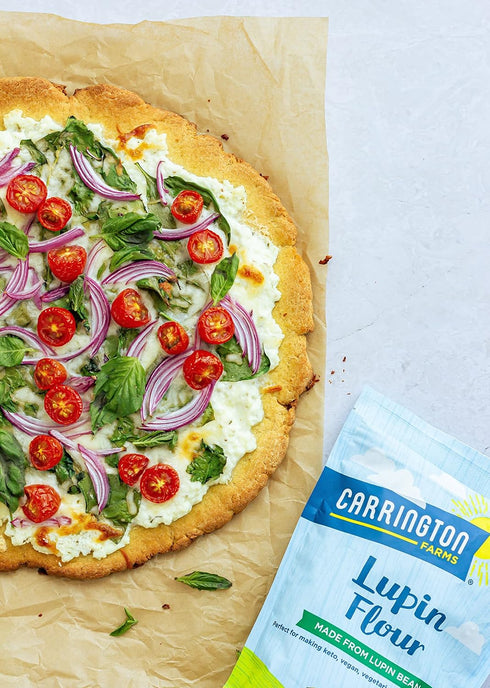 Carrington Farms - Lupin Flour - Keto and Vegan Friendly Ground Flour- Non GMO, Gluten Free Lupin Flour - Low Carb