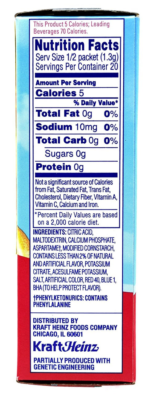 10-Count (Pack 12) Crystal Light On The Go Fruit Punch Drink Mix, Boxes