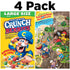 16.8oz (4 Pack) Cap'n Crunch Cereal, Crunch Berries, Boxes