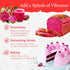 16 Oz, Byait Freeze Dried Dragon Fruit Powder Fine Pitaya Powder for Food Coloring, Baking, Smoothies, Drinks, Ice
