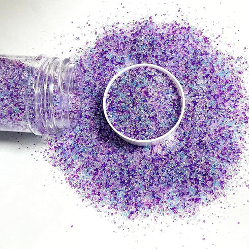 142g/ 5.01oz Rimming Edible Mermaid Sanding Sugar Sprinkles Sparkling Pastel Sugar Crystals for cake decorating