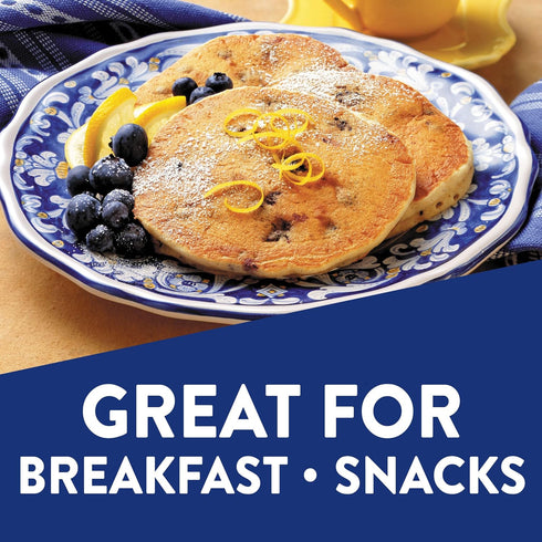 25.2-Ounce (Pack 8) Krusteaz Complete Pancake Mix, Blueberry Pancake Mix, Box