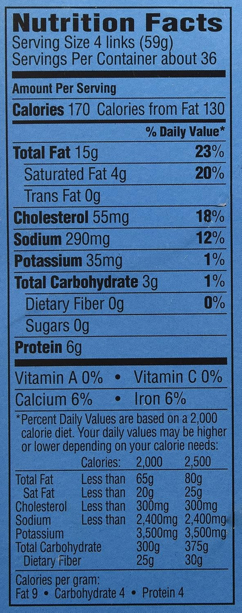 4.6 (Pack 18) Libbys Vienna Sausage in Chicken Broth, Ounce