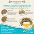 DelighTeas Organic Digest & Detox CCF Tea, Ayurvedic Loose Leaf Tea for Digestion, 60 Servings, 5 oz