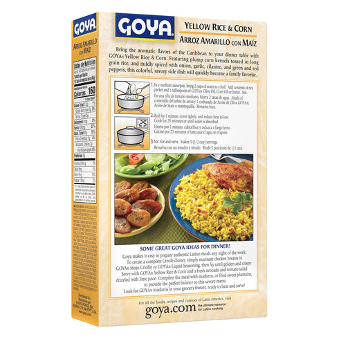 8-Ounce (Pack 24) Goya Foods Yellow Rice and Corn Mix