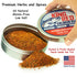2 3oz - King Red Salmon Rub Classic Potlatch Seasoning Dry Spice Blend - Grilled Salmon, Seafood and Veggies All