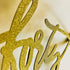 40th Birthday Cake Topper, Happy 40th Birthday FORTY Cake Topper for Women and Men by Merry Expressions