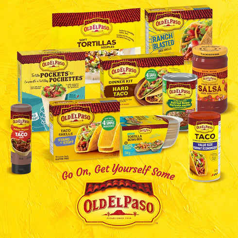 25% 177g/6.2 oz Old El Paso Less Sodium Taco Seasoning Mix, Value Size