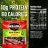 10g 80 100% 2.85 Oz. Jack Link's Beef Jerky, Jalapeno Flavorful Meat Snack, Ready to Eat Protein Snack with of Protein