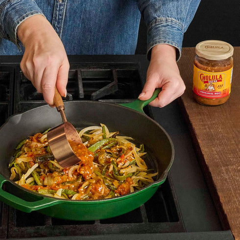 12 oz Cholula Salsa, Original Hot, Spicy Salsa For Tacos, Enchiladas, Queso, Fajitas, Burritos, Nachos and More