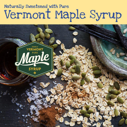 12 oz. (Pack 2) True North Granola Maple Vanilla Granola, Low Carb, Nut Free and Non-GMO