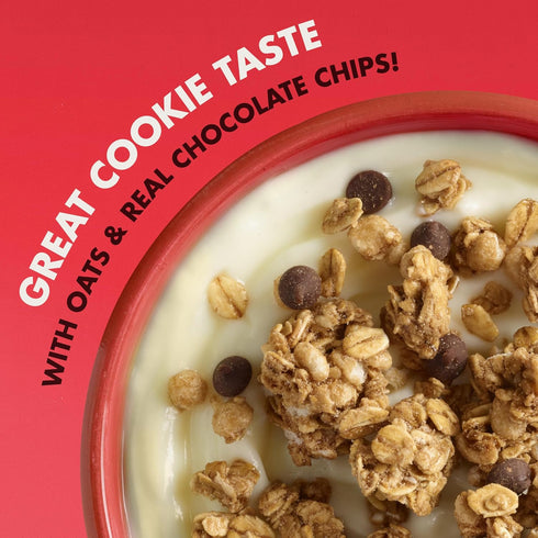 11 oz Cascadian Farm Organic Chocolate Chip Cookie Granola, Whole Grain and Fiber
