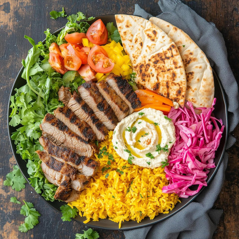 SavorSatch 6 oz Shawarma Seasoning Blend Resealable Pouch | Middle Eastern & Mediterranean Spice Mix | Certified