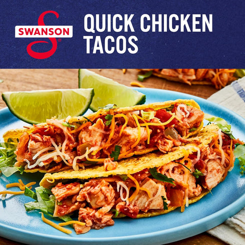 4.5 oz. (Pack 4) Swanson White Premium Chunk Chicken Breast with Rib Meat in Water