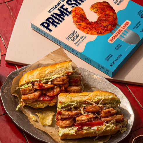 Frozen Prime Shrimp Signature | Cajun Seasoned All-Natural Shrimp