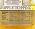 Chef's Quality 5 Pineapple Ice Cream Topping Pounds