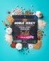 12 Pack (70g 14g Noble Jerky Vegan Jerky, Plant-Based High Protein Snack, Vegetarian, Non-GMO, Hickory Flavor, Bags)