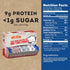 Old Wisconsin Counter Pack 42 Beef Sausage Snack Sticks, Naturally Smoked, Ready to Eat, High Protein, Low Carb, Keto