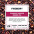 200 16 Tiesta Tea - Cranberry Hibiscus Rooibos Tea, Fireberry, Loose Leaf, Herbal Blend with Hibiscus, Cranberry