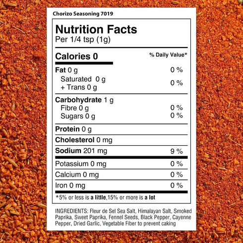 5.8 oz 3 Pack 7019 The Spice Lab Spanish Chorizo Seasoning - A Taste of Spain for Sausage, Chicken, Vegan Chorizo