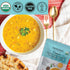 (Pack 1, 10oz 90 Khazana Organic Ready to Eat Meals - Yellow Lentils with Chickpeas Curry of Pouches) - Non-GMO, Vegan