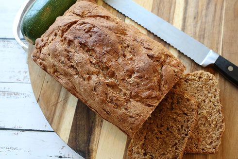 16 15.2 oz Mom's Place Gluten-Free Zucchini Bread Mix, Dairy Free, Soy Free, Non-GMO, Servings
