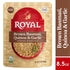 8.5 oz (Pack 6) Royal Basmati Brown Rice with Quinoa and Garlic - Ready to Heat Rice - Microwavable Pouch