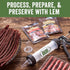 25 18.3 Packet Packet LEM Products Backwoods Original Jerky Seasoning, Ideal for Wild Game and Domestic Meat, Seasons