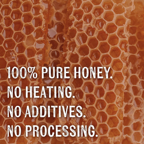 Country 454g/16Oz Goshen Honey Extremely Raw Buckwheat Dark Honey - Unfiltered, Unprocessed, Pure & Natural from Amish