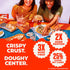 Frozen 2 Pack, 13.4oz Banza Plain Crust Pizza from Chickpeas - High Protein, Gluten Free, Lower Carb Vegan Pizza Crust