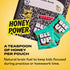 Packs (Pack 10) BEEUP Honey Fruit Snacks With a Teaspoon of Honey in Every Pouch Dye Free, No Corn Syrup Individually