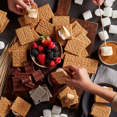 6 (36 Packs) Honey Maid Fresh Stacks Graham Crackers, Bulk Travel Snacks, Boxes Multi Snack