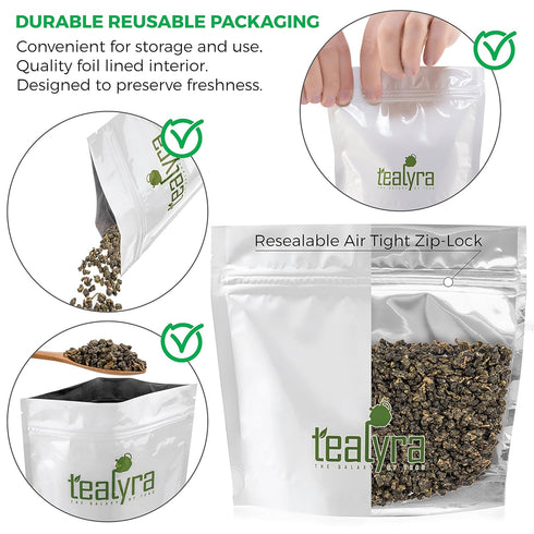 Tealyra Milk Jin Xuan Oolong Loose Leaf Tea, 100g - High Mountain Taiwanese