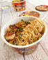 12-Pack, 2.47 4 Vi Huong Instant Pho Noodles - Ounce Bowls, Chicken And Beef Variety - Authentic Pho Soup Recipe, Ready