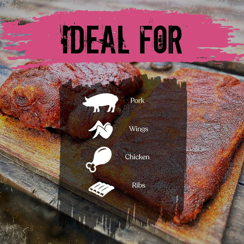220g Angus & Oink | Pigasus Bacon Honey Jalapeo Rub | Sweet & Savoury Flavour Explosion | Perfect for Pork, Chicken