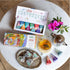 10 Counts, 2 Set, Lazika Tea Sampler with Lovely Presentation Box, of Each Blend Individually Wrapped, Black, Green