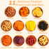 11 20oz Dried Fruit Gift Basket Tropical Flavor Exotic Dried Fruit Basket Gift | Soft Mixed Dried Fruit and Nuts Gift