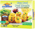 Rani Pani Puri Coins (Uncooked, Microwaveable) 7oz with Pani Puri Masala (14-Spice Blend) 3.5oz, Vegan