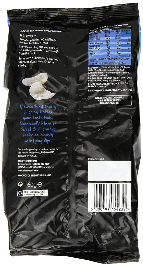 Sharwood's 60g Sharwoods Ready to Eat Prawn Crackers