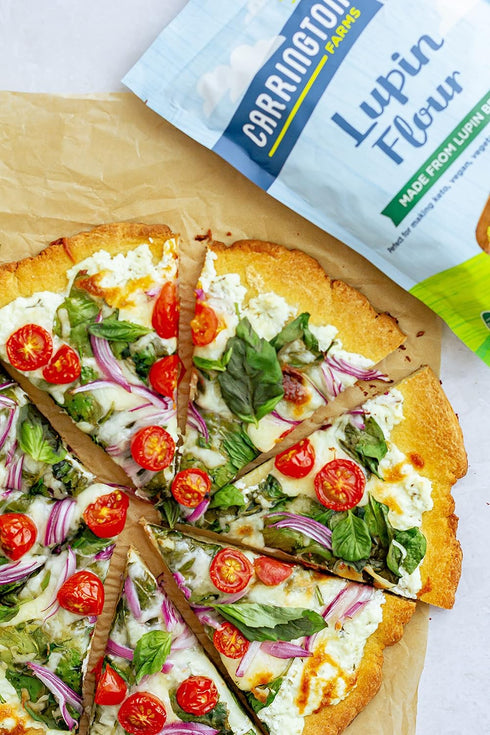 Carrington Farms - Lupin Flour - Keto and Vegan Friendly Ground Flour- Non GMO, Gluten Free Lupin Flour - Low Carb