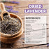 Dried Lavender Flowers, 1.4oz Culinary Buds, Edible Lavender for Cooking, Tea, Baking & More