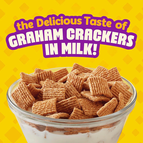 18.9 oz Golden Grahams Breakfast Cereal, Graham Cracker Taste, Made with Whole Grain, Family Size