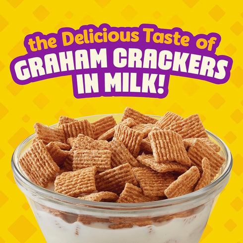 11.7 oz Golden Grahams Breakfast Cereal, Graham Cracker Taste, Made with Whole Grain