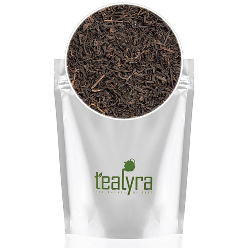 Tealyra Ripe Pu'erh Tea - 5 Years Aged Loose Leaf, 224g (8-ounce), High Caffeine Level