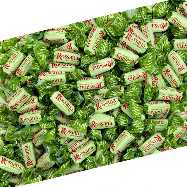 Fida Rossana Pistachio Hard Candy | 1 Pound Bag - 75 Count