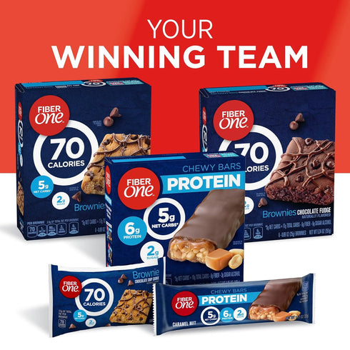 70 Pack, 18 16 oz Fiber One Calorie Soft Baked Bars, Cinnamon Coffee Cake, Mega Ct