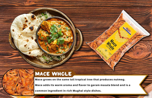 Rani Mace Whole (Javathri) Spice, 3.5oz (100g) - All Natural, Vegan, Gluten Friendly