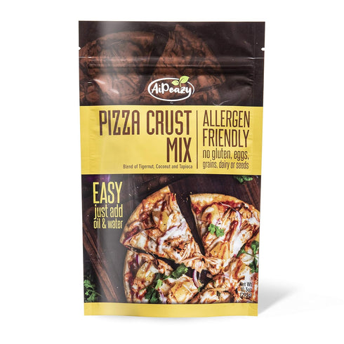 AiPeazy - Flatbread Pizza Crust Mix - With Tigernut Flour - Non-GMO
