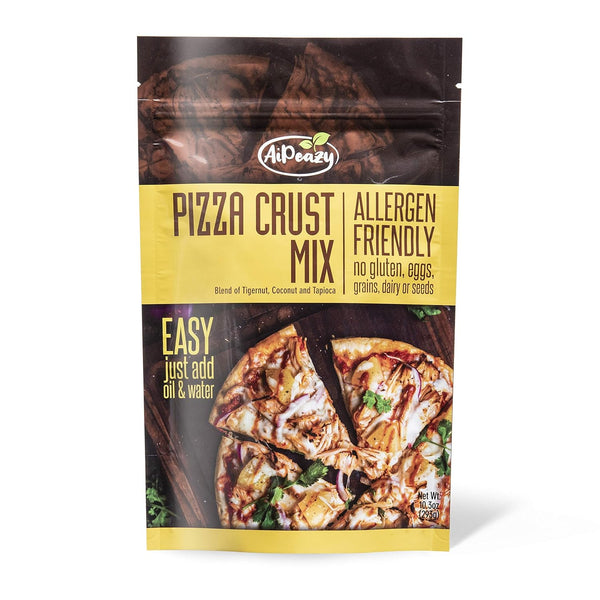 AiPeazy - Flatbread Pizza Crust Mix - With Tigernut Flour - Non-GMO